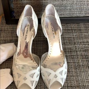 Gianni Bini White Heels